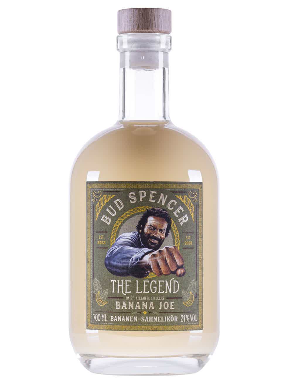 Bud Spencer - The Legend - Banana Joe (Banana-Cream Liqueur) 21.0% 0.7L, Spirits