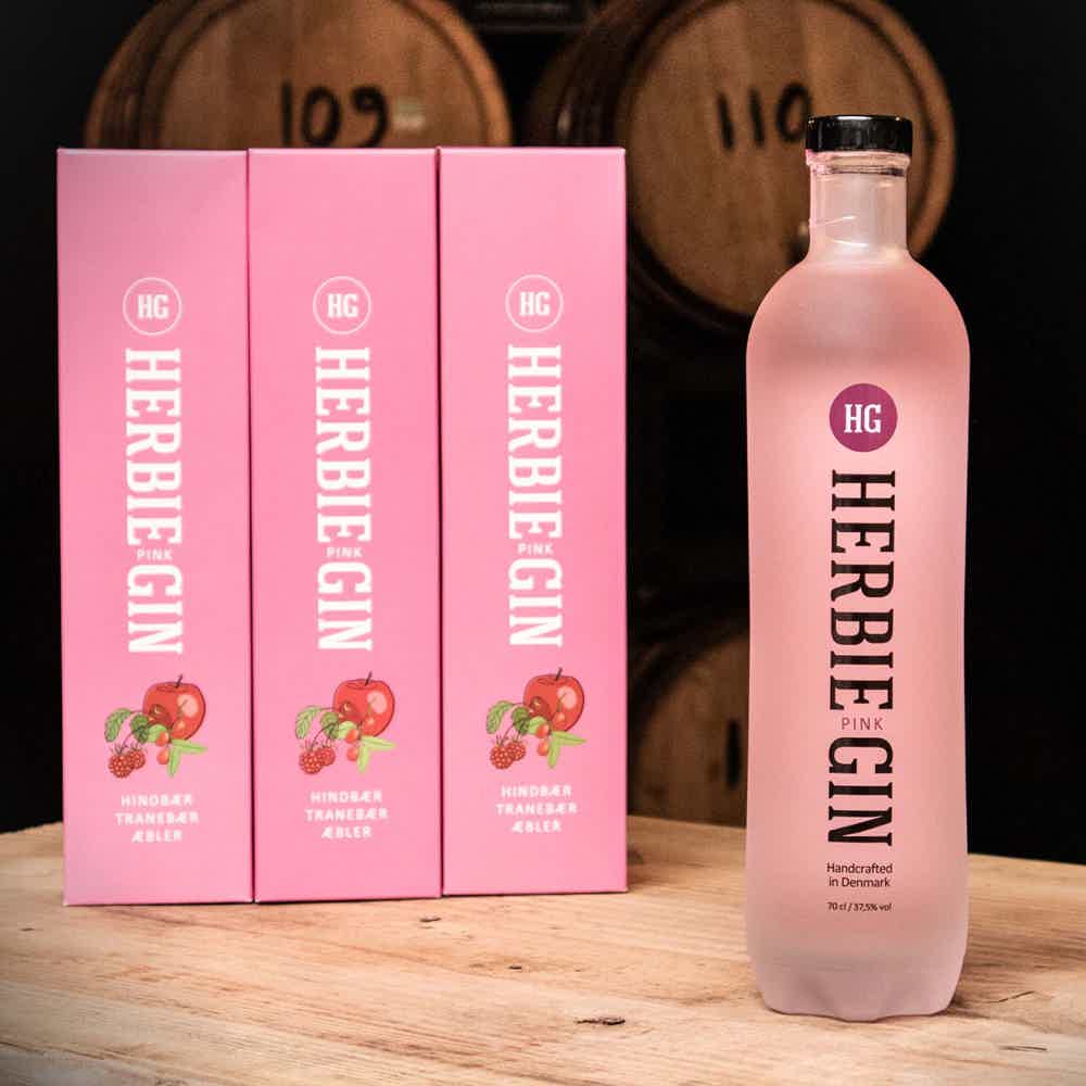Herbie Pink Gin 37.5% 0.7L, Spirits
