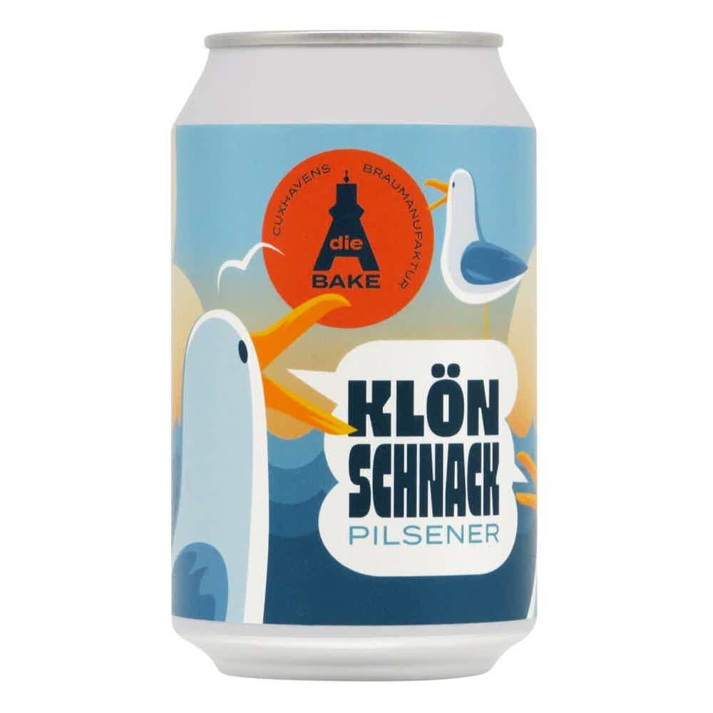 Die Bake Klönschnack Pilsener 0,33l 4.9% 0.33L, Beer