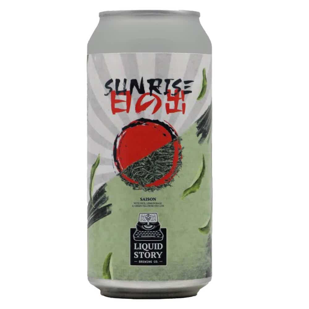 Liquid Story Sunrise Saison With Rice, Green Tea & Lemongras 0,44l 4.5% 0.44L, Beer