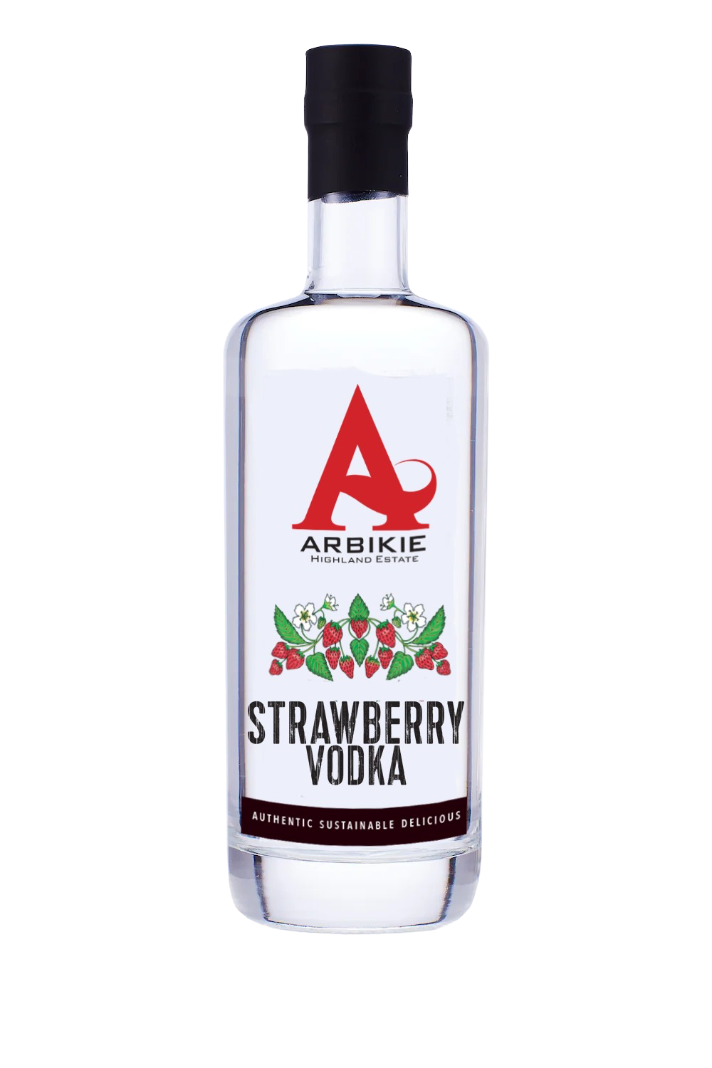 Arbikie Strawberry Vodka 50.0% 0.7L, Spirits