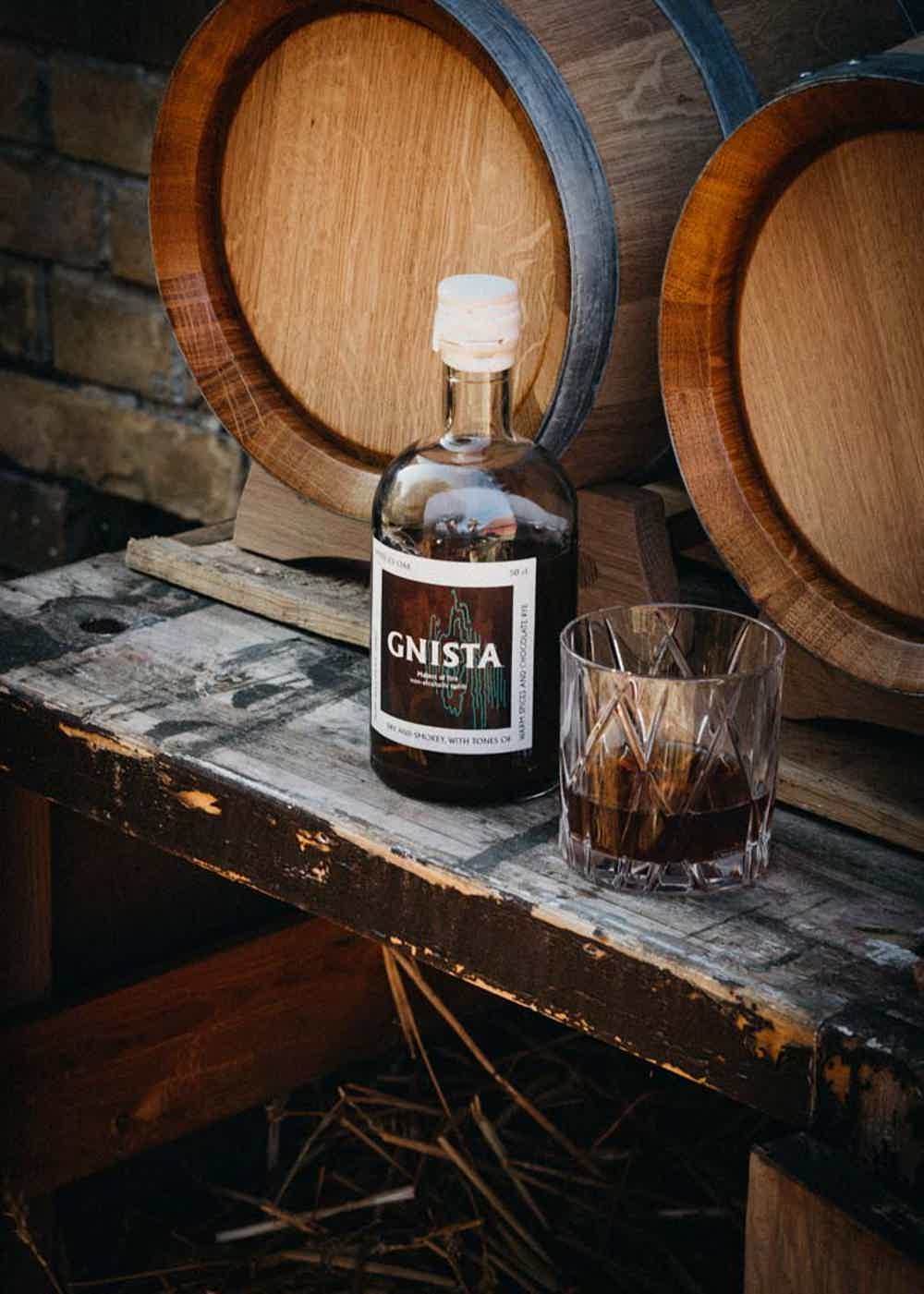 GNISTA Barreled Oak 0.4% 0.5L, Non alcohol