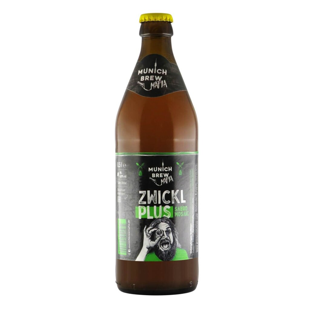 Munich Brew Mafia Zwickl Plus 0,5l 4.8% 0.5L, Beer