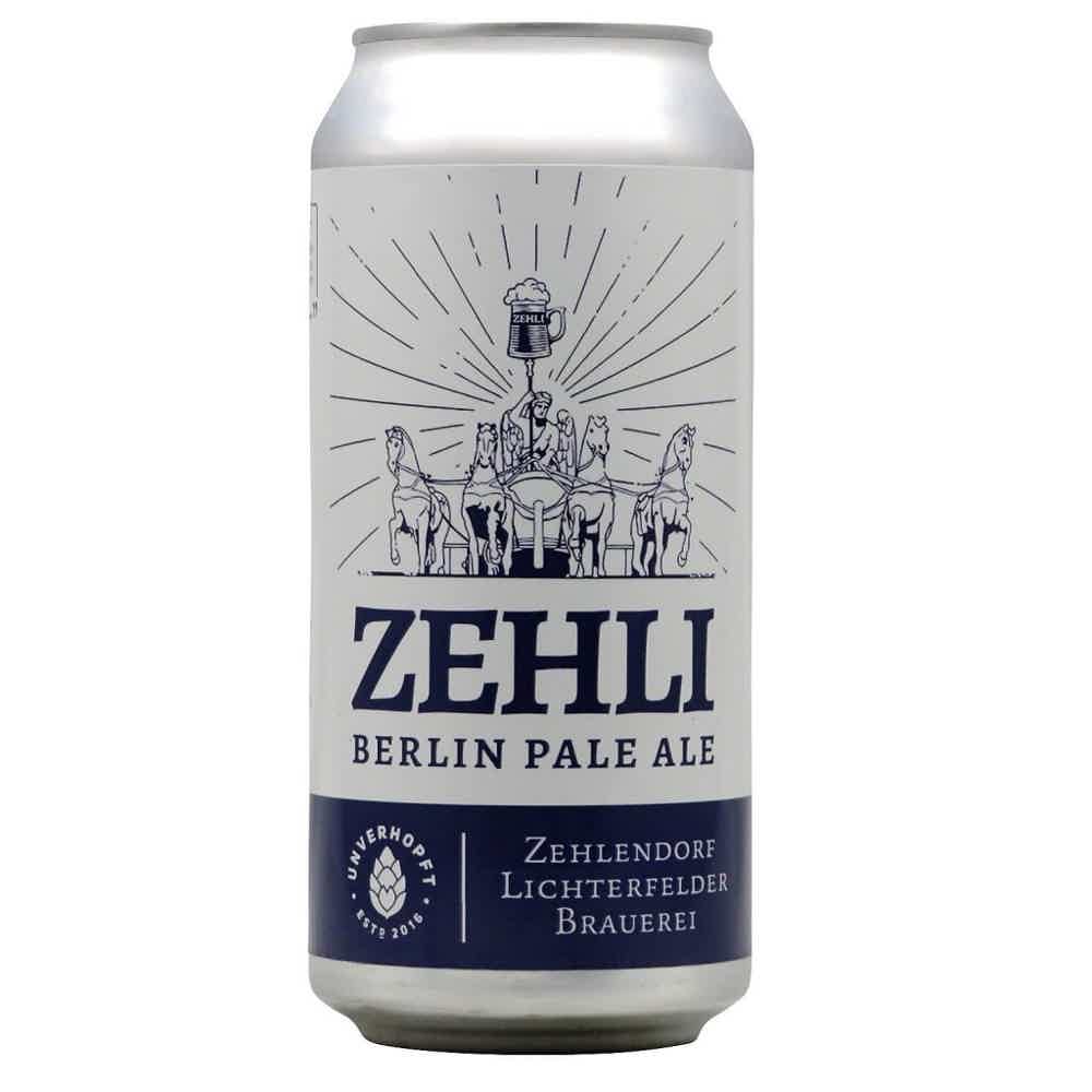 Unverhopft x Zehlendorf Lichtenfelder Zehli Berlin Pale Ale 0,44l 5.2% 0.44L, Beer