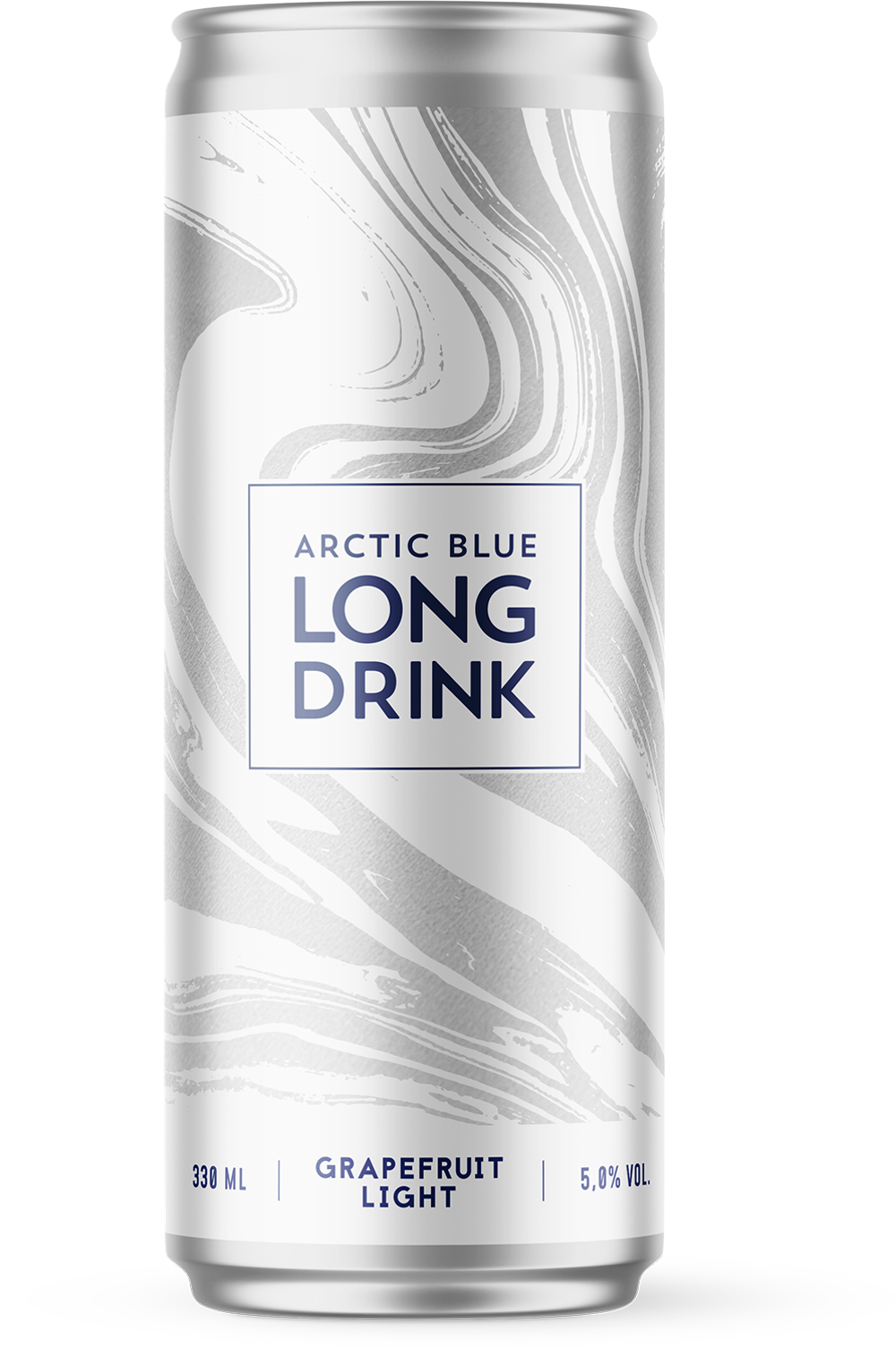 Arctic Blue Long Drink Light Grapefruit 5% 330ml 5.0% 0.33L, Beer