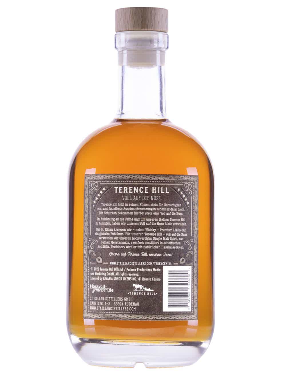 Terence Hill - The Hero - Voll auf die Nuss (Hazelnut-Liqueur) 21.0% 0.7L, Spirits