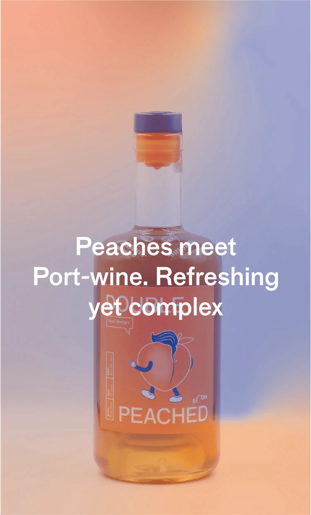 Double Peached 45.0% 0.7L, Spirits