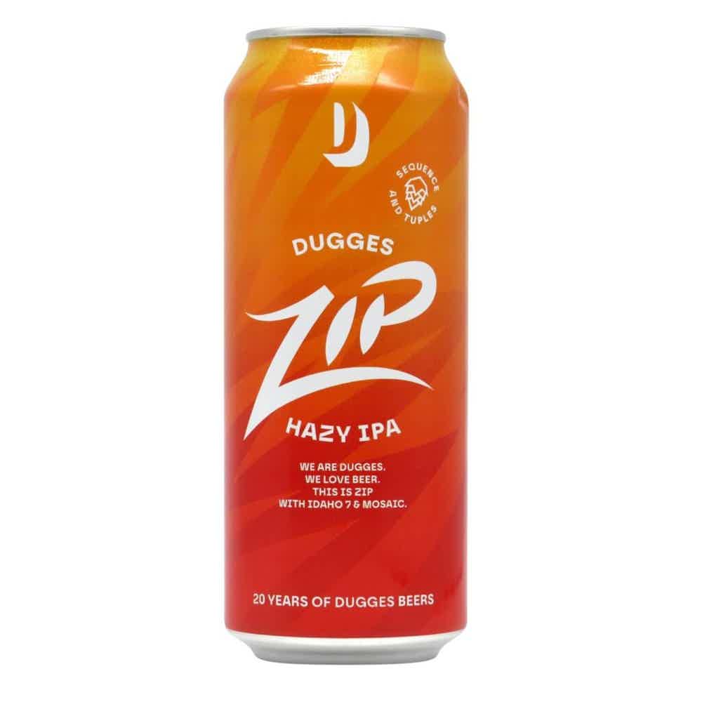 Dugges Zip Hazy IPA 0,5l 6.5% 0.5L, Beer
