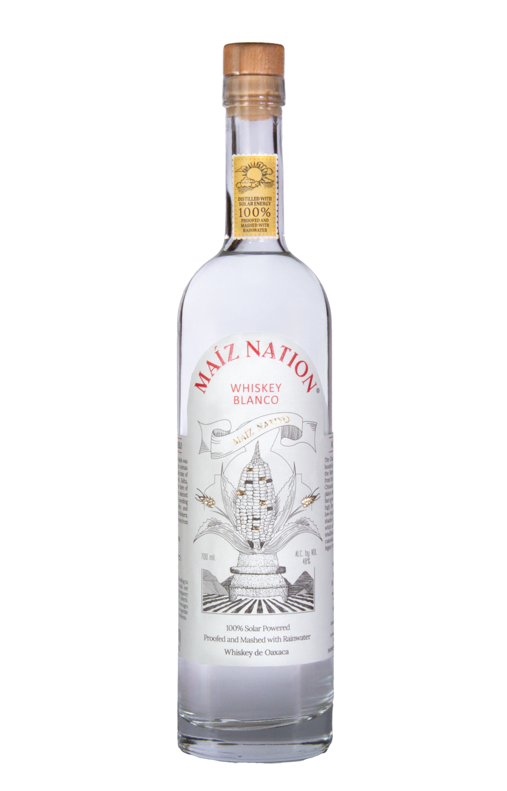 Maiz Nation Destilado de Maiz Nativo 48.0% 0.7L, Spirits
