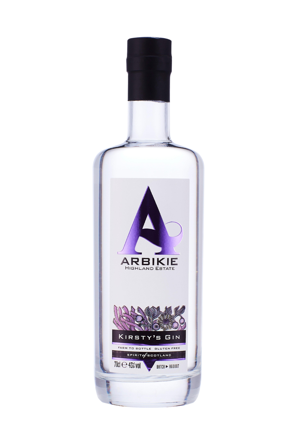 Arbikie Kirsty's Gin 43.0% 0.7L, Spirits