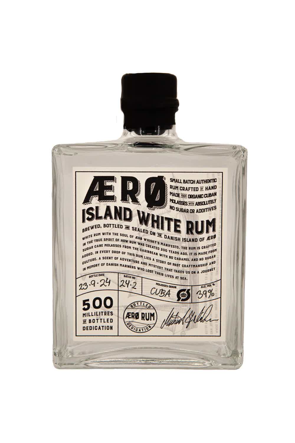 Island White Rum 39.0% 0.5L, Spirits