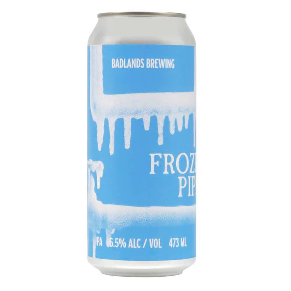 Badlands Frozen Pipes (2025) New England IPA 0,473l 6.5% 0.473L, Beer