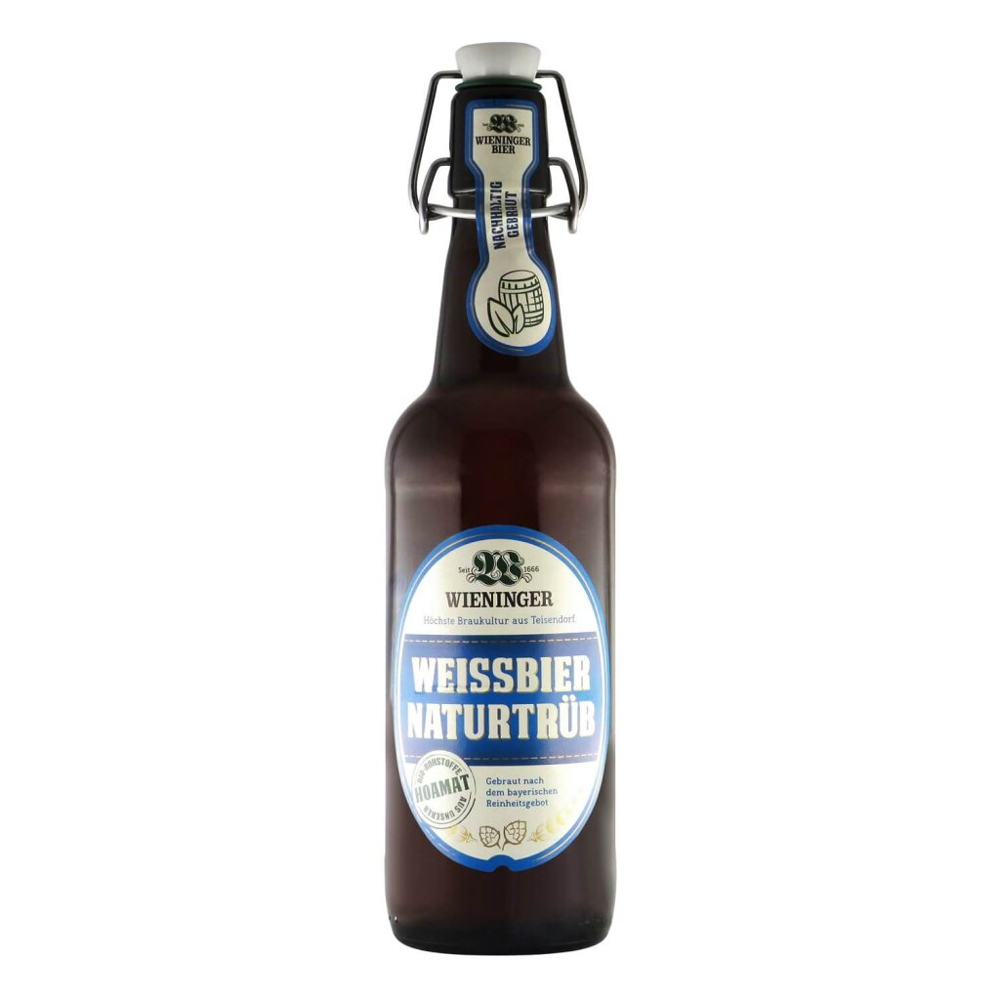 Wieninger Weissbier Naturtrüb 0,5l 5.0% 0.5L, Beer