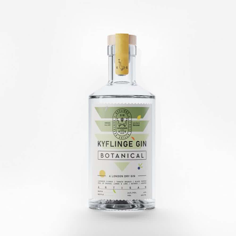 Kyflinge Gin Botanical London Dry gin 42.0% 0.5L, Spirits