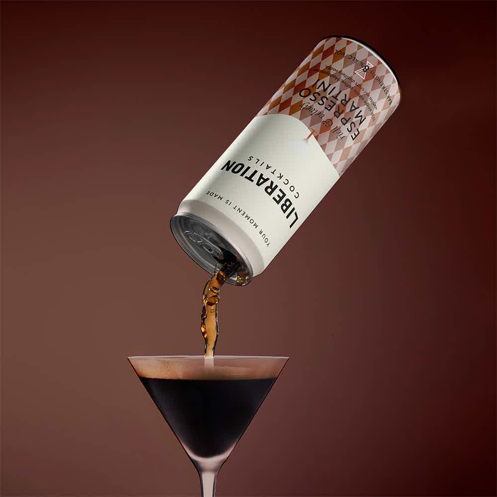 6 Can Cocktail Taster Pack: Espresso Martini 200ml can, Gin Garden 200ml can, Mojito 200ml can, Pornstar Martini 200ml can, Spiced Margarita 200ml can, Strawberry Daiquiri 200ml can