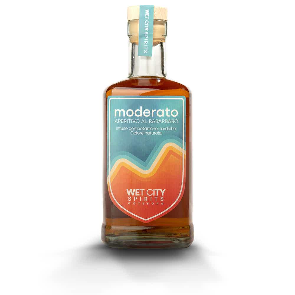 Moderato - Aperitivo al Rabarbaro 26.0% 0.5L, Spirits