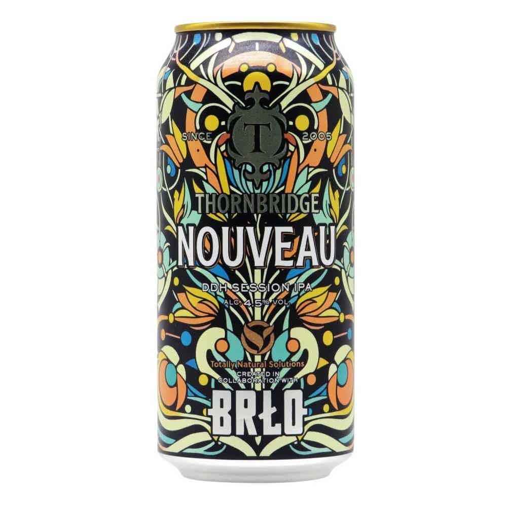BRLO x Thornbridge Nouveau DDH Session IPA 0,44l 4.5% 0.44L, Beer
