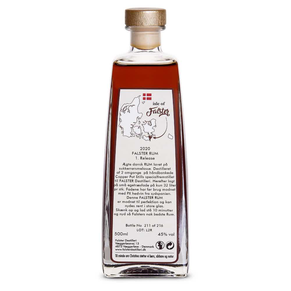 FALSTER Rum – 1st. Release 2020 45.0% 0.5L, Spirits