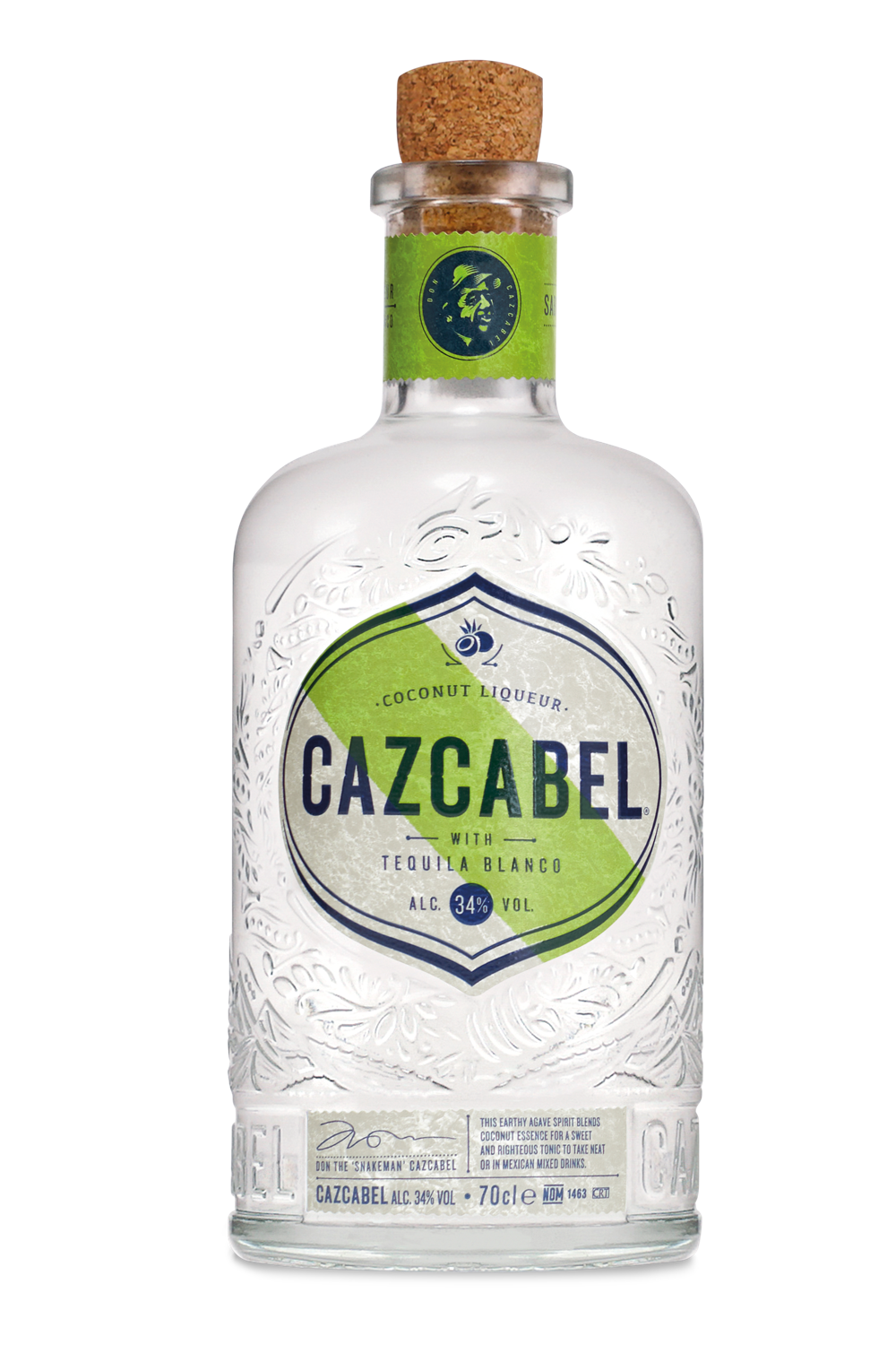 Cazcabel Coconut Liqueur 34.0% 0.7L, Spirits