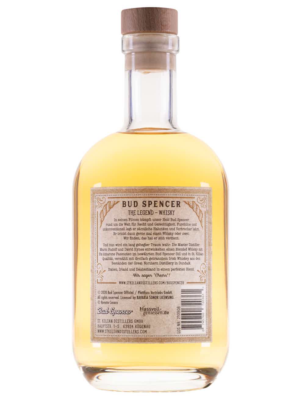 Bud Spencer - The Legend - Whisky 46.0% 0.7L, Spirits