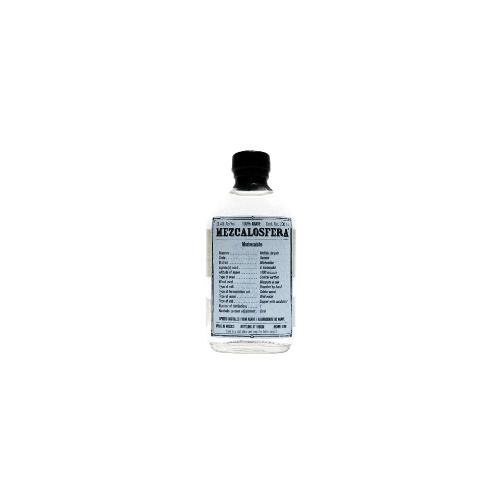 MEZCALOSFERA 2023 MADRECUISHE - MELITÓN JARQUÍN | 200 ML 51.4% 0.2L, Spirits