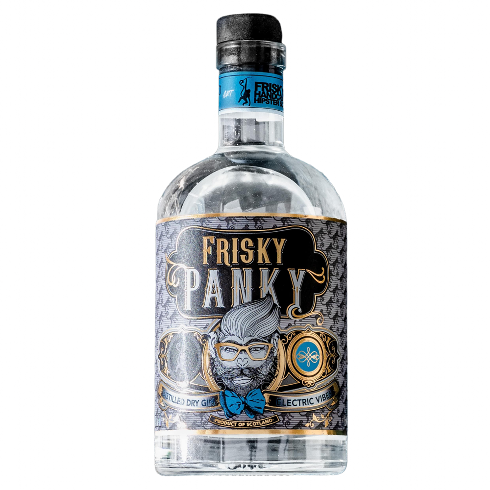 FRISKY PANKY DISTILLED DRY GIN 40.0% 0.7L, Spirits