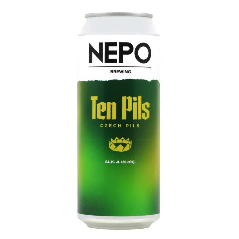 Nepomucen Ten Pils Czech Pilsner 0,5l 4.1% 0.5L, Beer