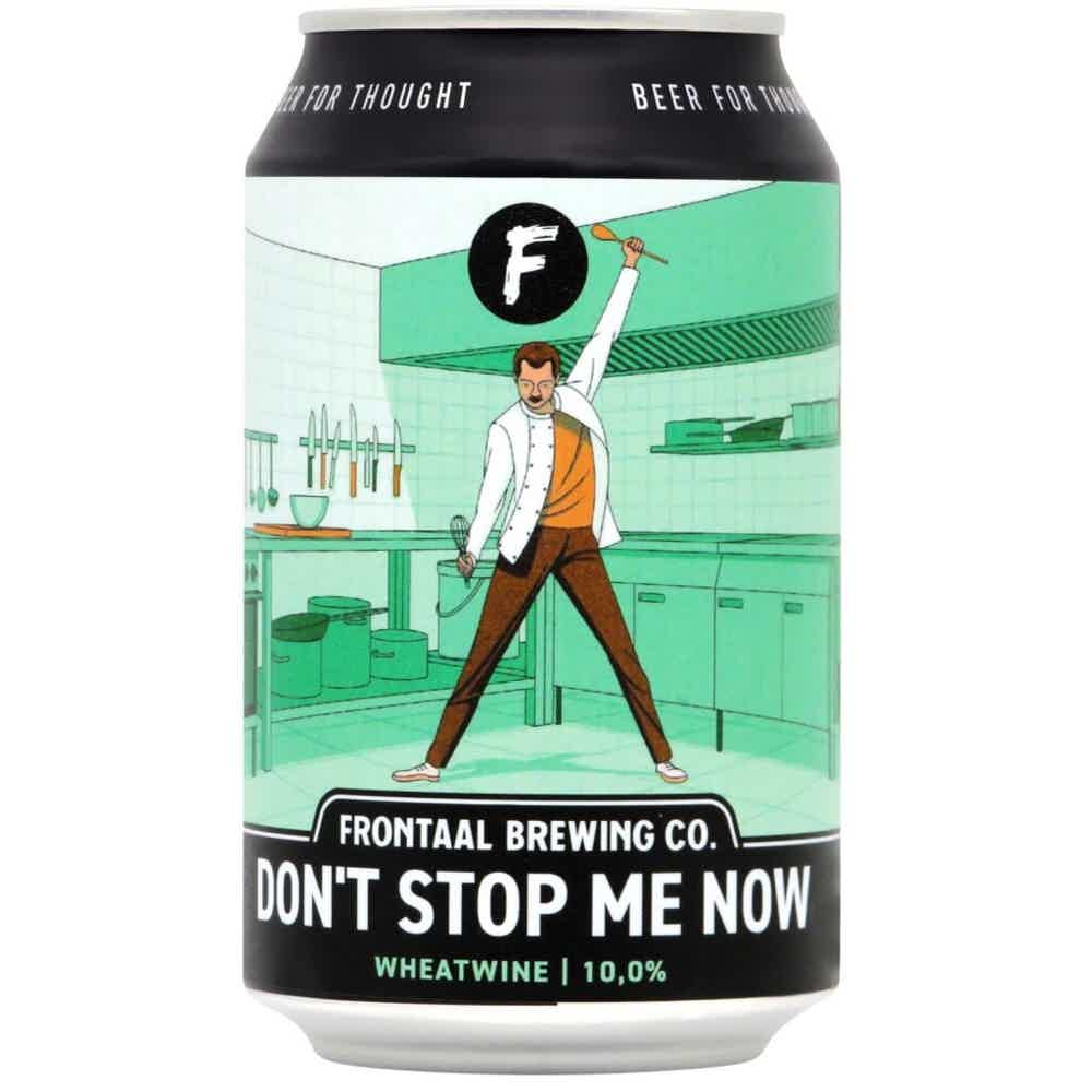 Frontaal/Zout & Citroen Don't Stop Me Now Wheatwine 0,33l 10.0% 0.33L, Beer