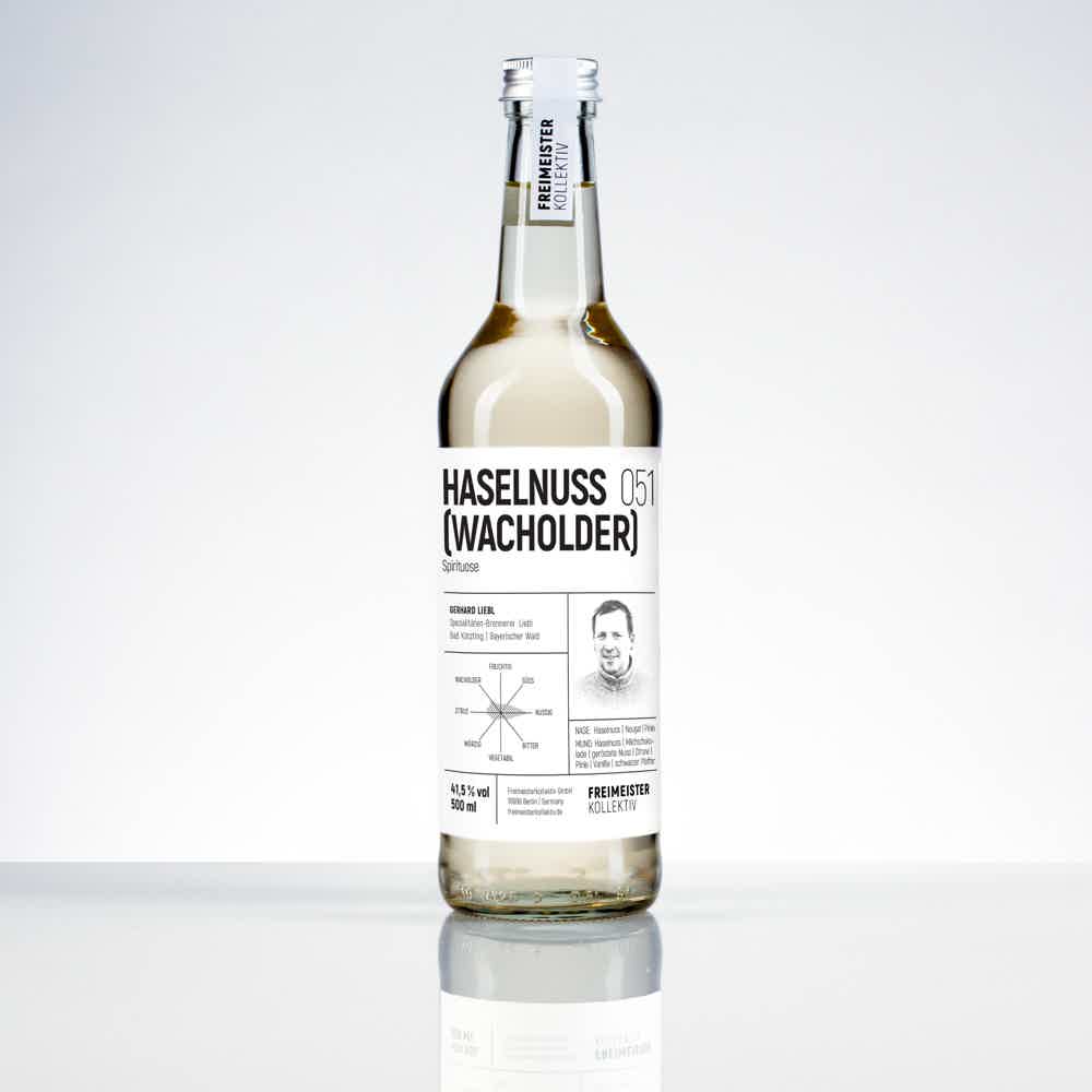 HASELNUSS, WACHOLDER 051 41.5% 0.5L, Spirits