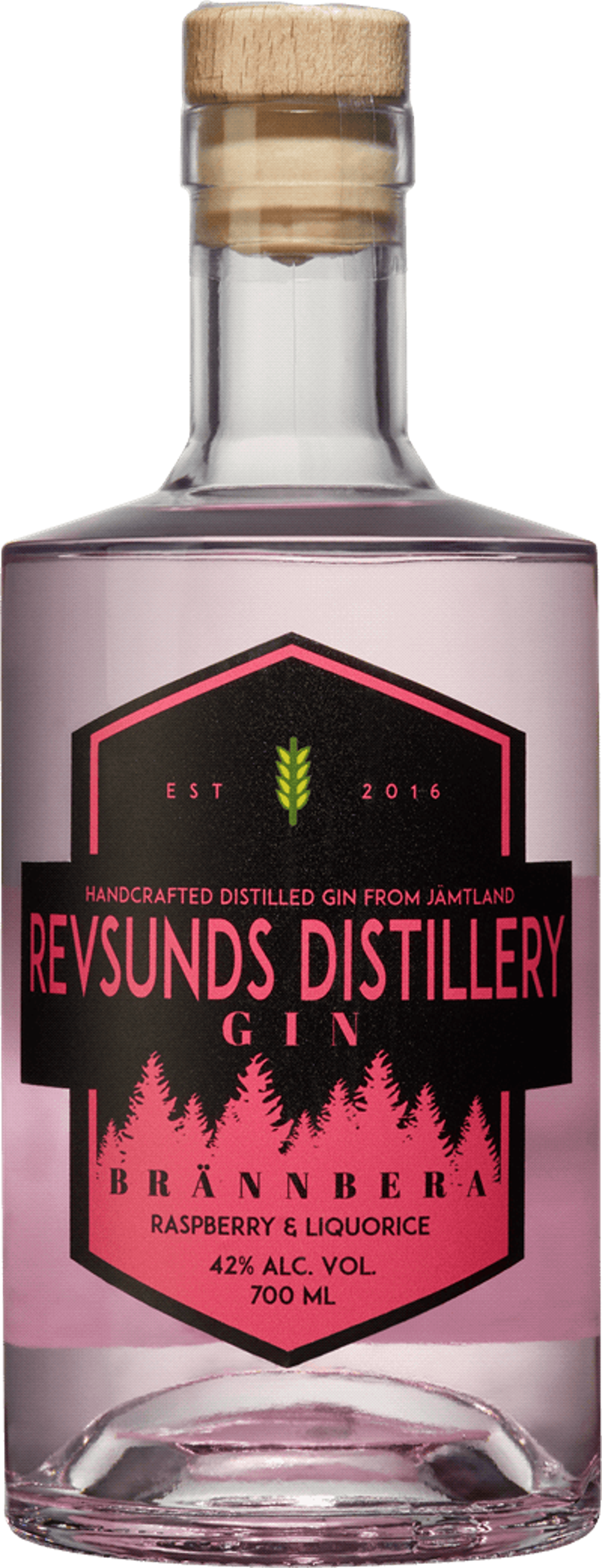 Revsunds Brännbera Gin 42.0% 0.7L, Spirits