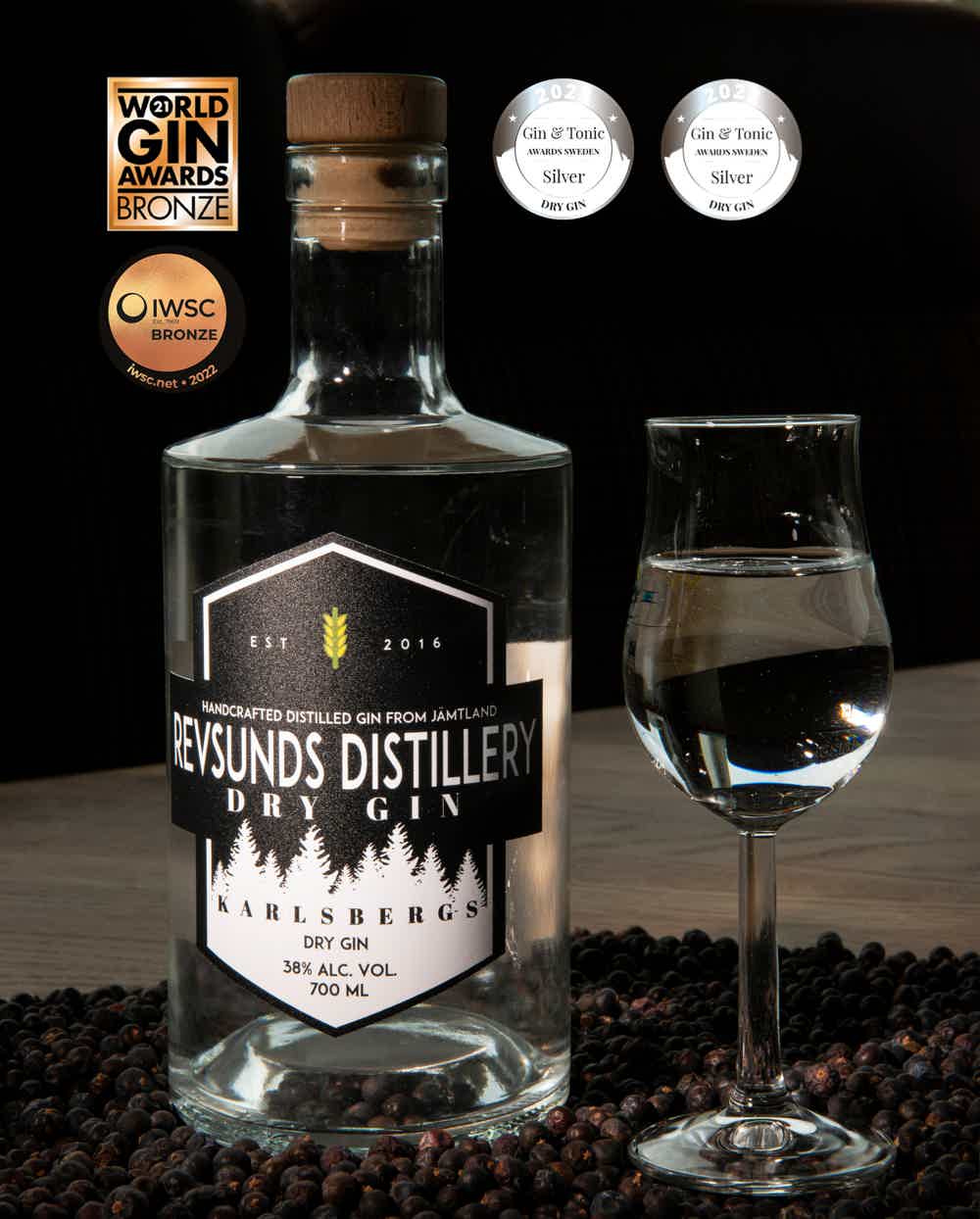 Karlsbergs Gin 38.0% 0.7L, Spirits