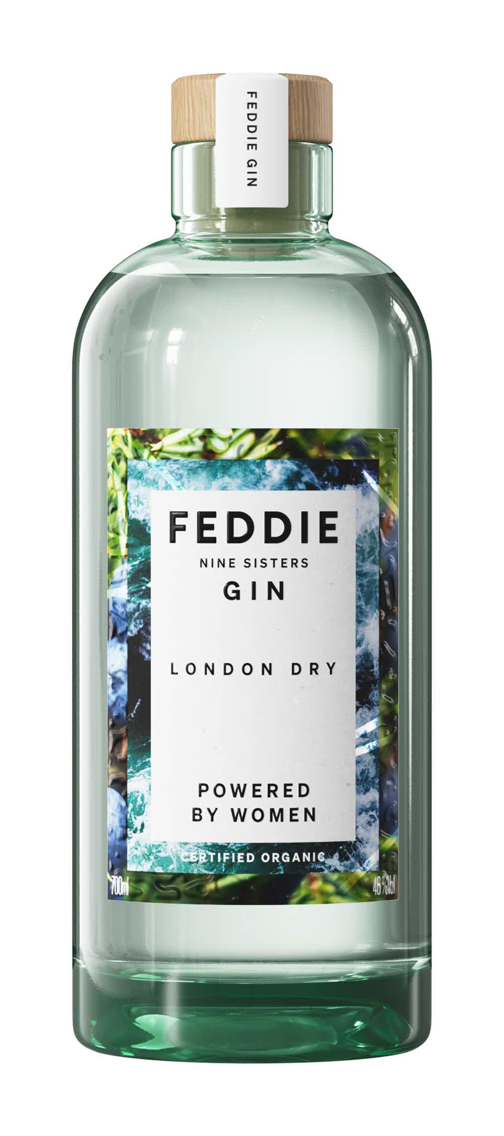 Feddie London Dry Gin 46.0% 0.7L, Spirits