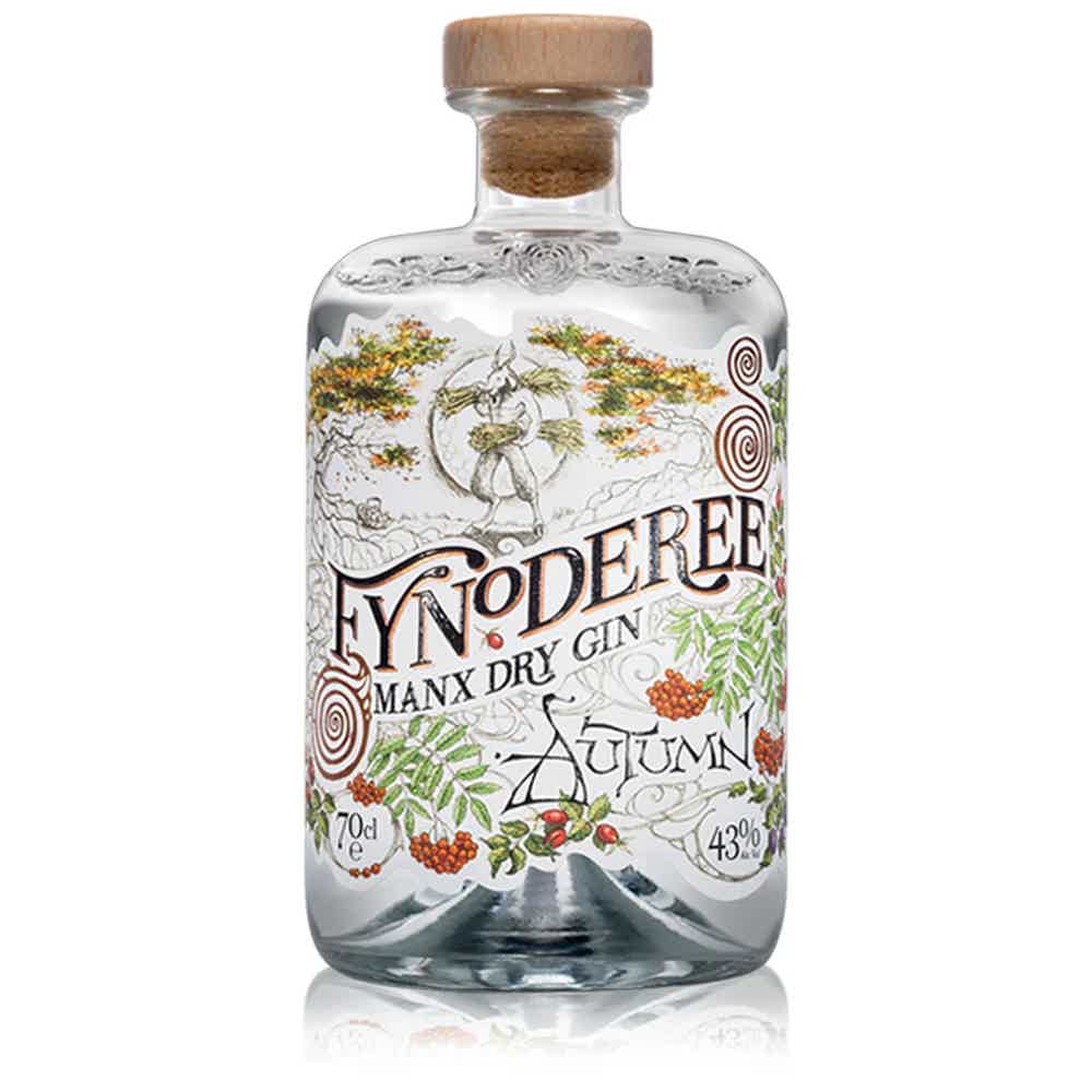 Fynoderee Manx Dry Gin - Autumn 43.0% 0.7L, Spirits