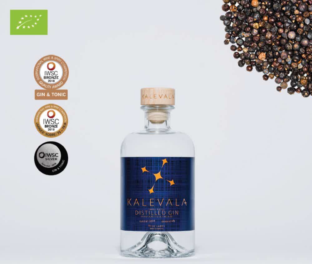 Kalevala Blue Label Gin 50.9% 0.5L, Spirits