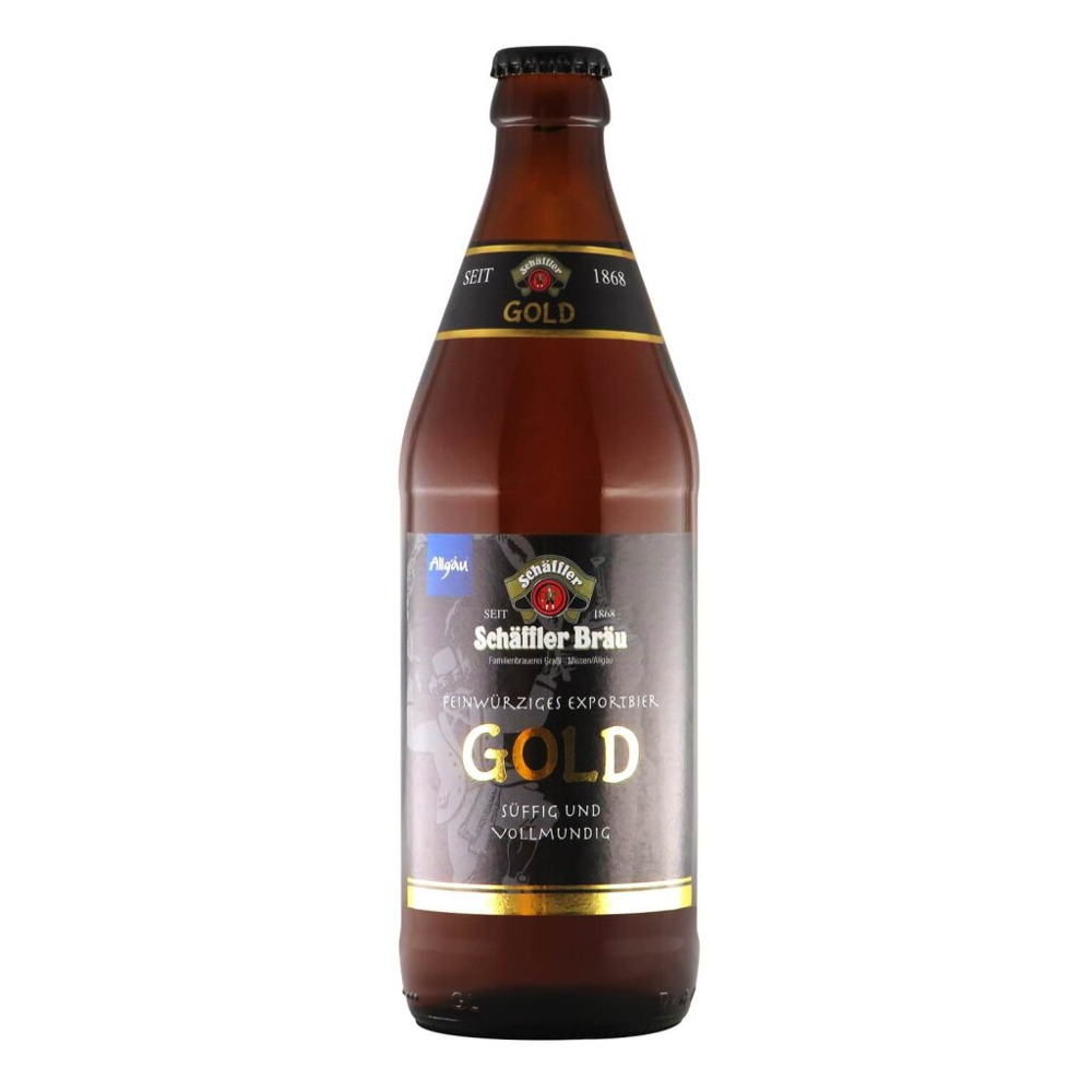 Schäffler Bräu Gold 0,5l 5.2% 0.5L, Beer