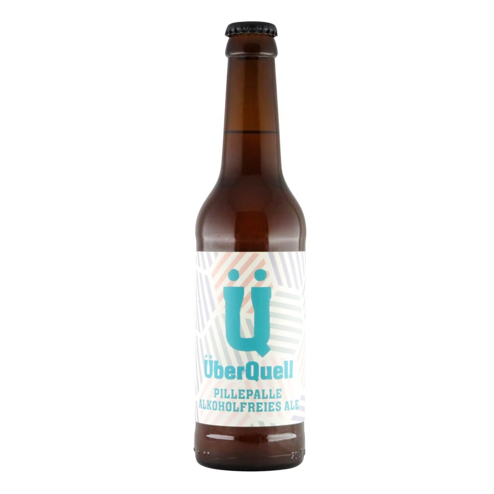 ÜberQuell Pillepalle alkoholfrei 0,33l 0.4% 0.33L, Beer