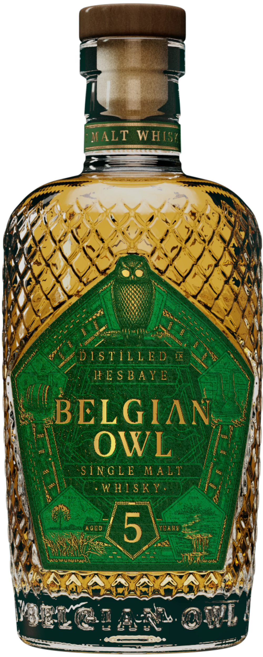 Belgian Owl 5 Years 46.0% 0.5L, Spirits