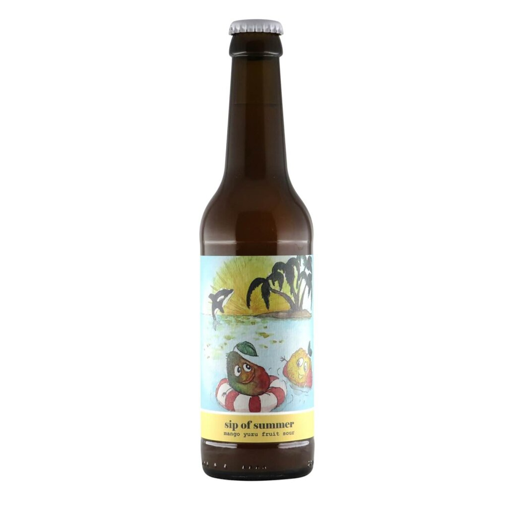 Orca Brau x Hopfengärtner Sip Of Summer Fruit Sour with Mango & Yuzu 0,33l 5.2% 0.33L, Beer