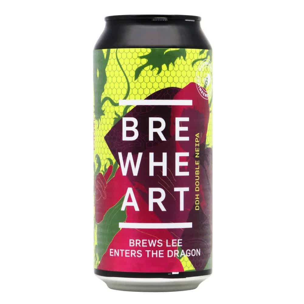 Brewheart Brews Lee Enters The Dragon DDH Double NEIPA 0,44l 8.0% 0.44L, Beer