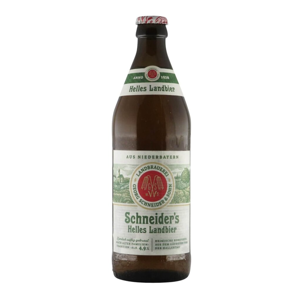 Schneider's Helles Landbier 0,5l 4.9% 0.5L, Beer
