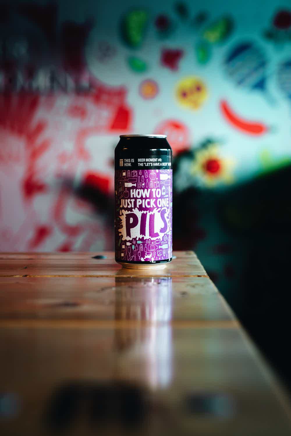 How to just pick one pils 4.9% 0.44L, Beer