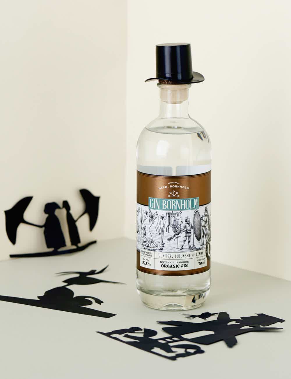 Gin Bornholm: Cucumber & Lemon 37.5% 0.7L, Spirits