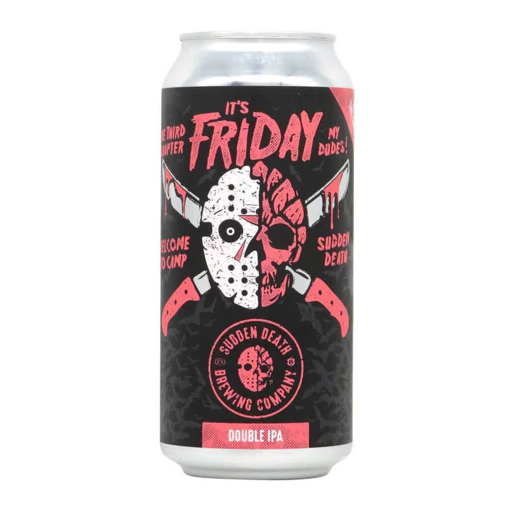 Sudden Death It's Friday My Dudes DDH DIPA 0,44l 8.4% 0.44L, Beer