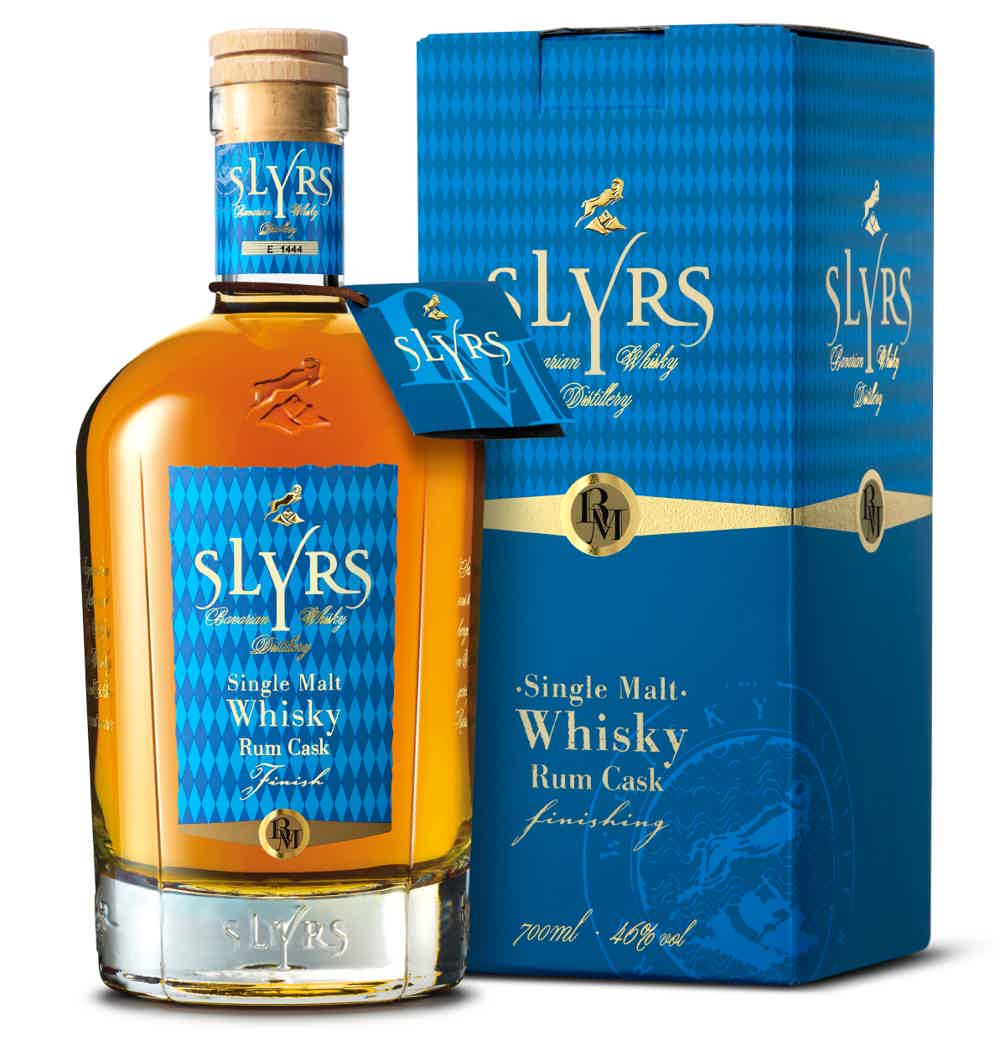 SLYRS Single Malt Whisky Rum Cask Finish 46% vol. 46.0% 0.7L, Spirits