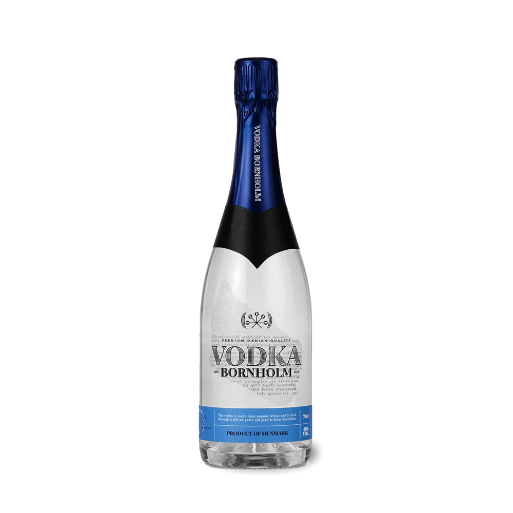Vodka Bornholm 70 cl - Limited Edition 40.0% 0.7L, Spirits