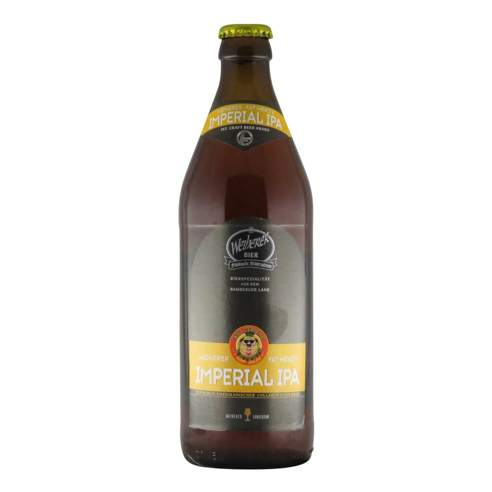 Weiherer/Fat Head's Imperial IPA 0,5l 9.0% 0.5L, Beer