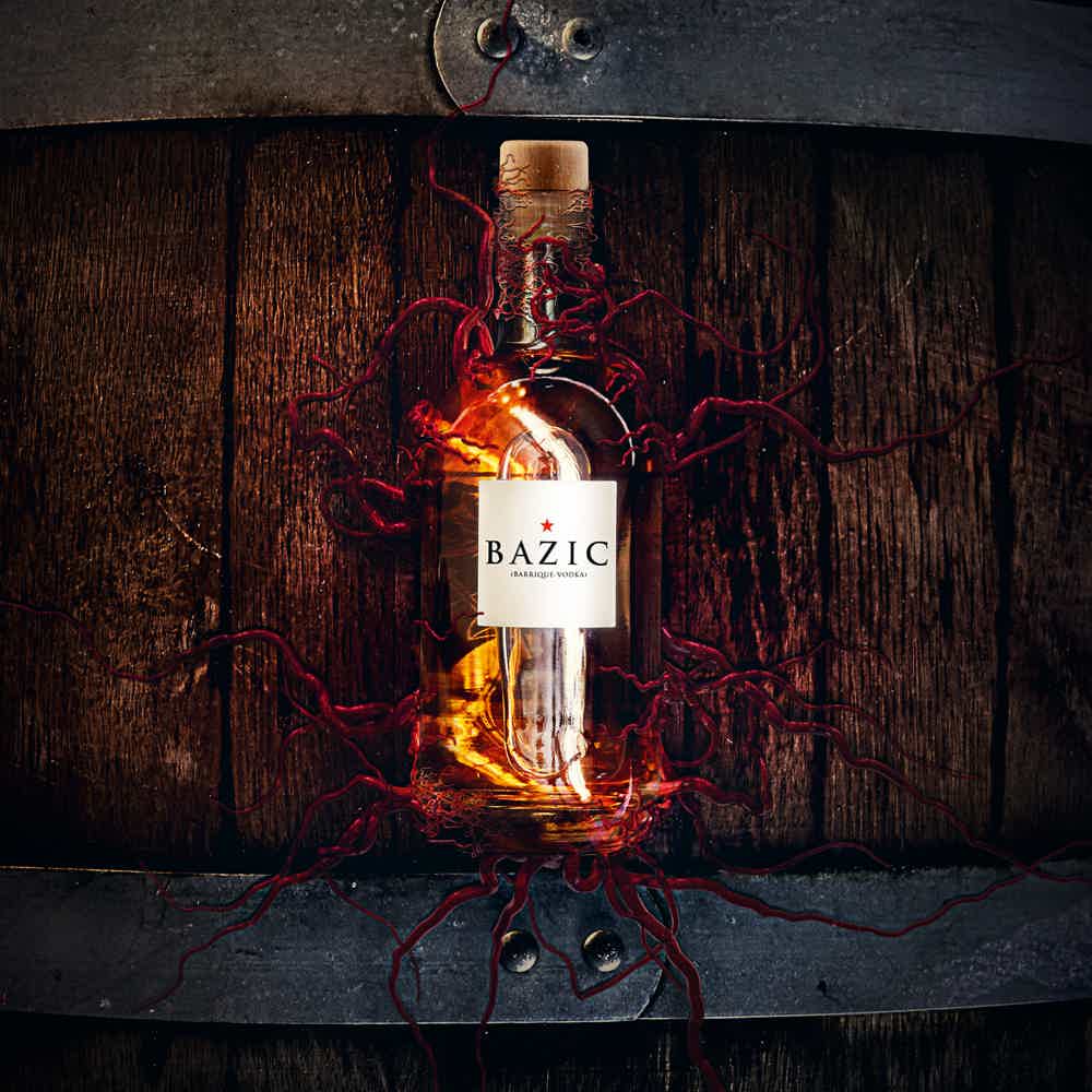 VODKA BAZIC BARRIQUE - SHERRY CASK EDITION 44.1% 0.5L, Spirits