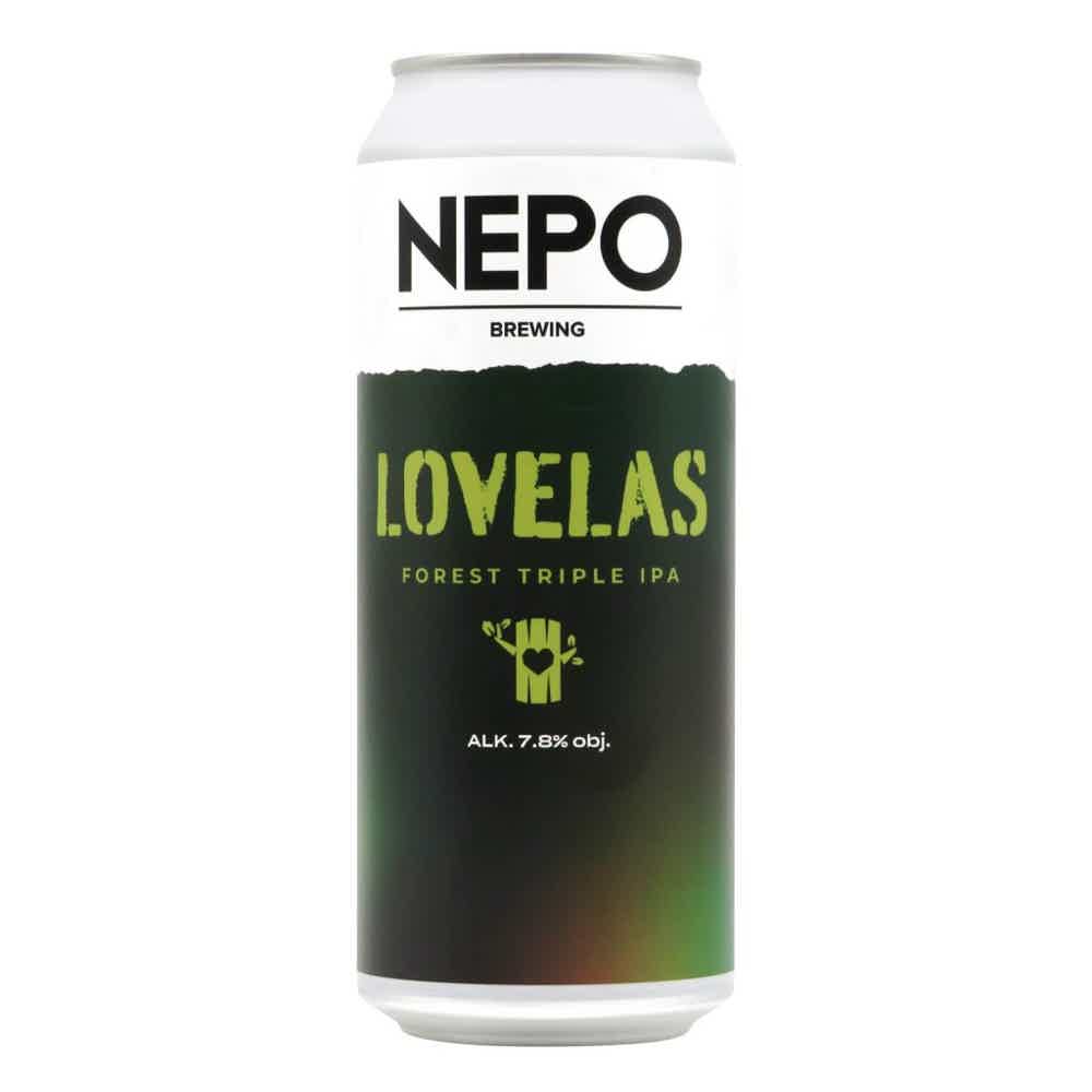 Nepomucen LoveLAS Triple Forest IPA 0,5l 7.8% 0.5L, Beer