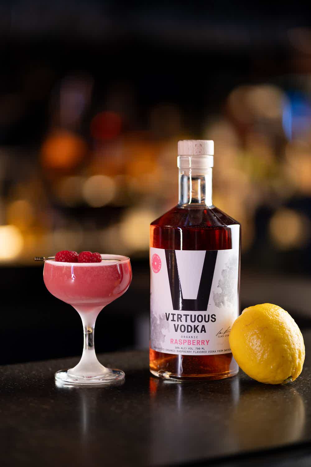 Virtuous Vodka Raspberry 38.0% 0.7L, Spirits