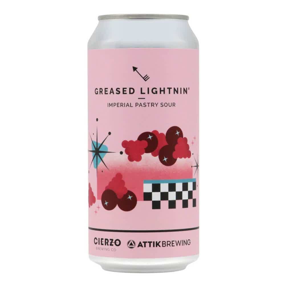 Cierzo/Attik Brewing Greased Lightnin' Imperial Pastry Sour 0,44l 8.0% 0.44L, Beer